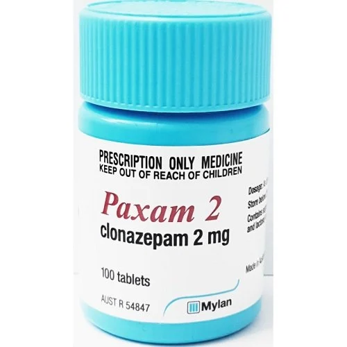 Paxam Clonazepam 2mg