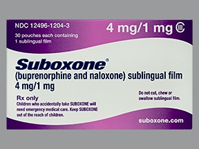 Suboxone 4-1mg